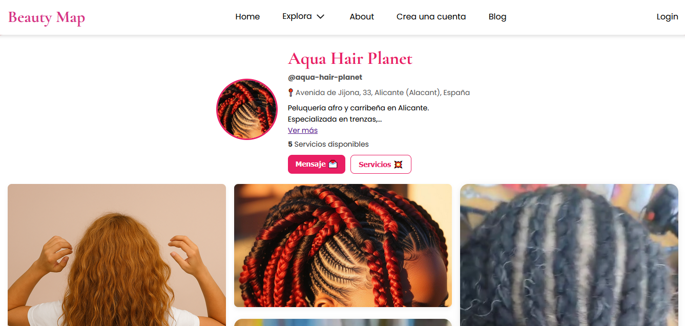 Captura del proyecto